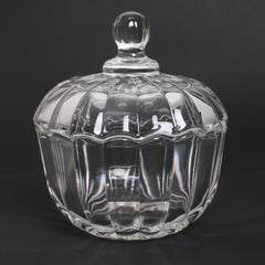 Berkeley Pumpkin Glass Jar & Cup W/Glass Lid 100ml 62375