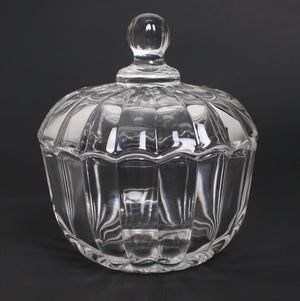 Bocal et tasse en verre citrouille Berkeley avec couvercle en verre 100 ml 62375