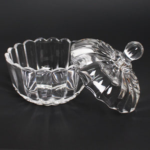 Bocal et tasse en verre citrouille Berkeley avec couvercle en verre 100 ml 62375