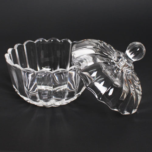 Bocal et tasse en verre citrouille Berkeley avec couvercle en verre 100 ml 62375