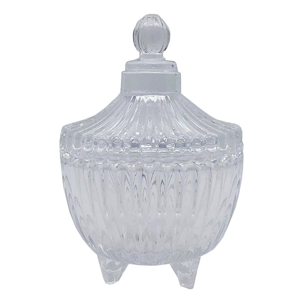 Pot et tasse en verre vintage Berkeley avec couvercle en verre 65ml PJ142