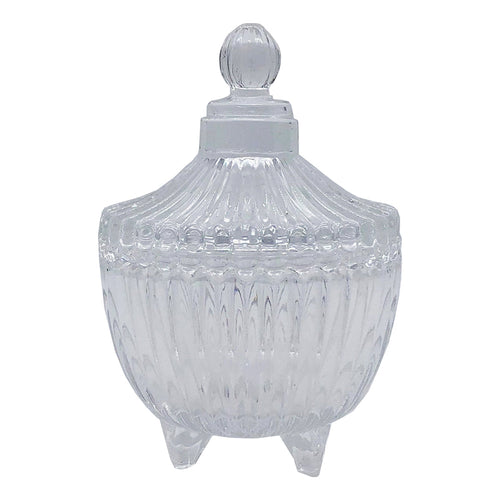 Pot et tasse en verre vintage Berkeley avec couvercle en verre 65ml PJ142