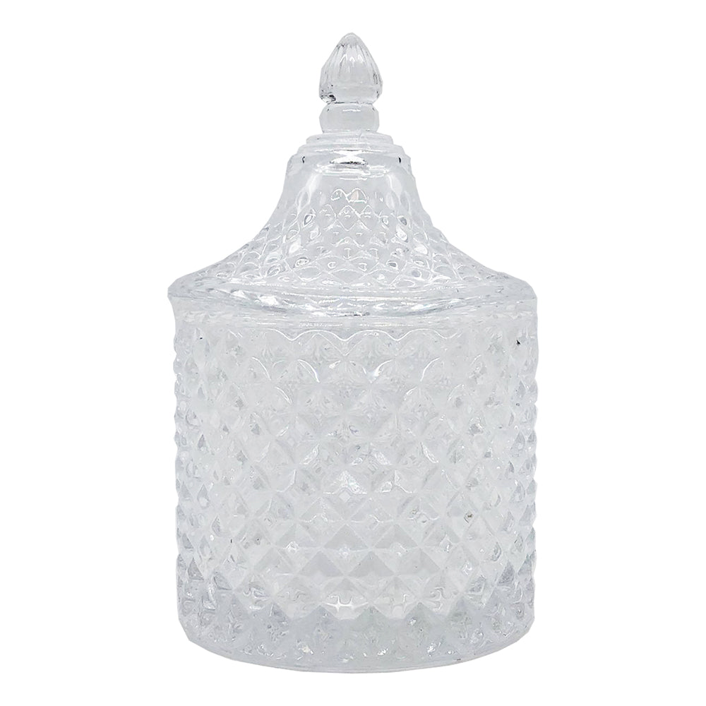 Bocal et tasse en verre Berkeley Vintage-4 avec couvercle en verre PJ143 (TG039)
