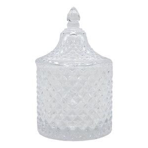Bocal et tasse en verre Berkeley Vintage-4 avec couvercle en verre PJ143 (TG039)