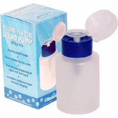 Berkeley Pompe à liquide ronde en plastique 4 oz transparente LP124CL