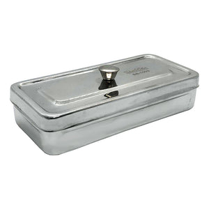 Boîte de stérilisation Silver Star S.S 7"x3.25"x1.5" Petite SS1003