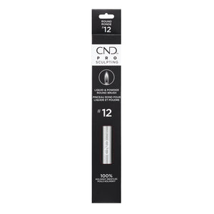 CND Pro Sculpting Liquid & Powder Round Brush #12 01771