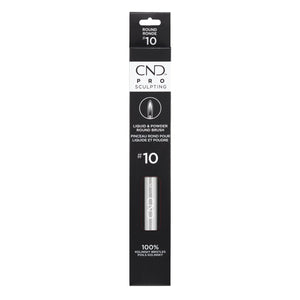 CND Pro Sculpting Liquid & Powder Round Brush #10 01770