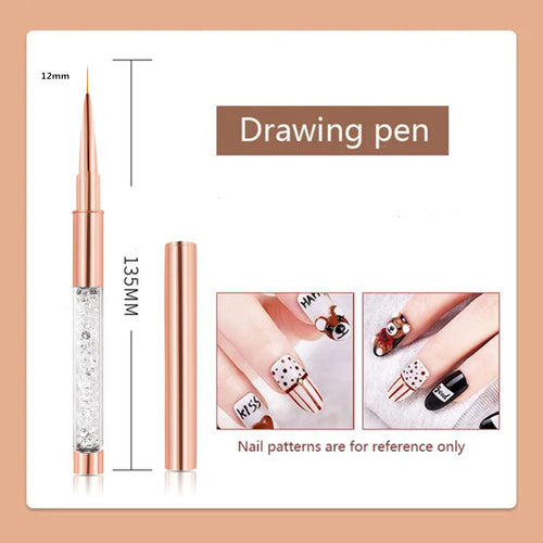 Pinceau Nail Art Diamant 14861