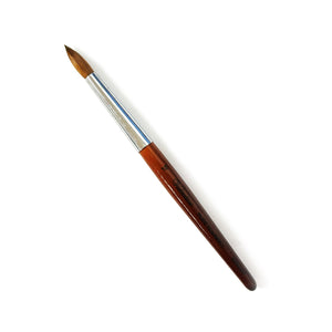 Pinceau Acrylique Kolinsky Valentino Bois de Cerisier Rouge n°12 NB32212