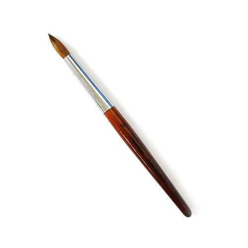 Valentino Kolinsky Acrylic Brush Red Cherry Wood #12 NB32212