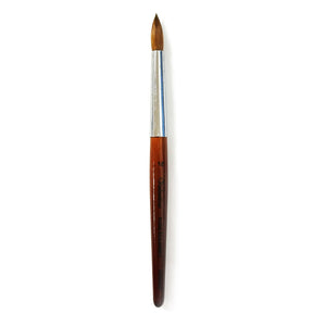 Pinceau Acrylique Kolinsky Valentino Bois de Cerisier Rouge n°12 NB32212