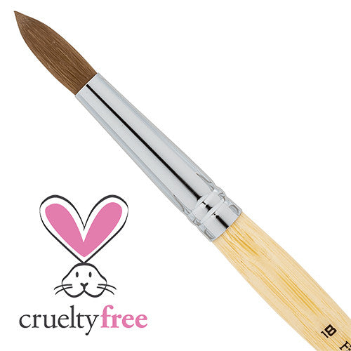 Americanails Pinceau Acrylique Faux Kolinsky Rond 18 FK0018