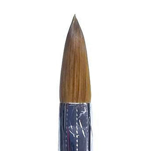A1 Kolinsky Acrylic Brush #12 White Marble B-AW12
