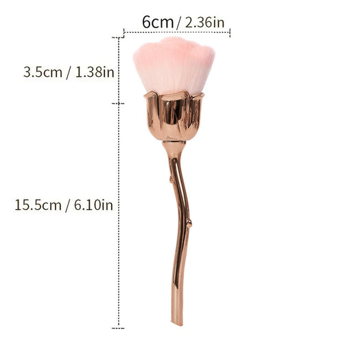 Brosse de nettoyage anti-poussière fleur 37620