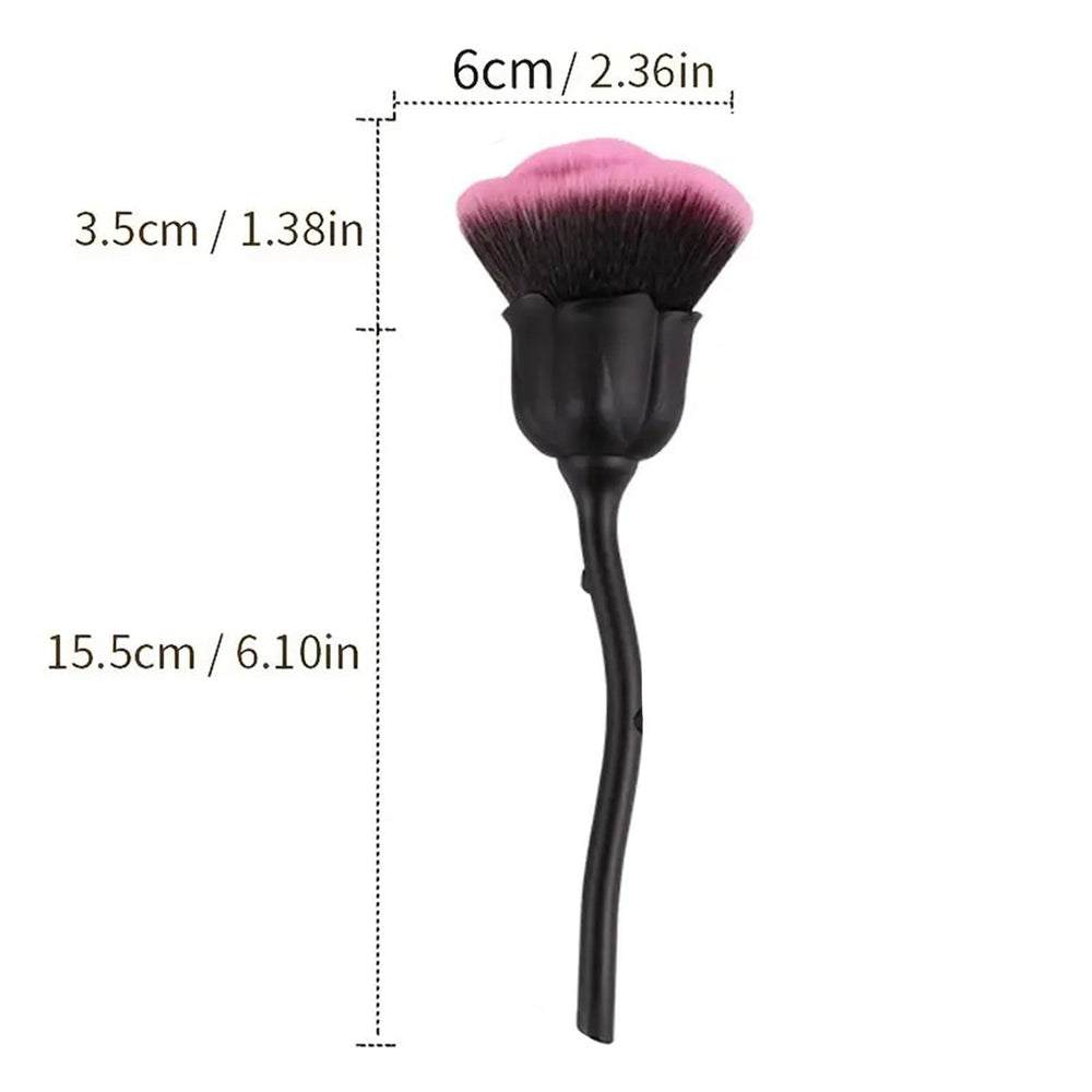 Brosse de nettoyage anti-poussière motif fleur 37622