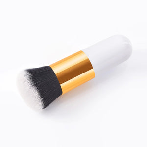 Brosse à manche rond blanc 40623