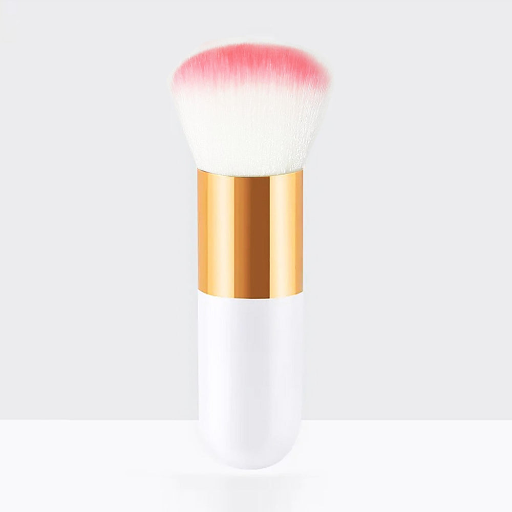 Brosse à manche rond blanc 40623
