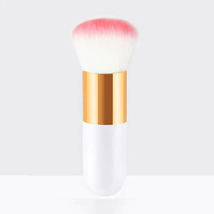 Brosse à manche rond blanc 40623