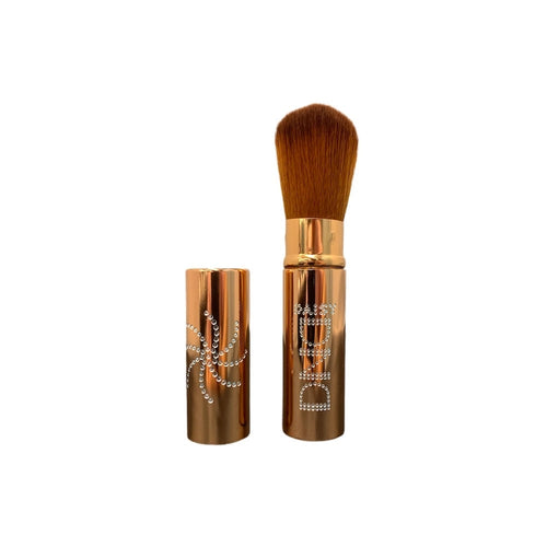 Brosse à poussière pour ongles DND Small - Or rose