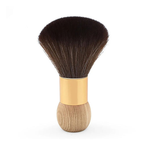 Brosses plumeau professionnelles, douces, manche en bois, 76356