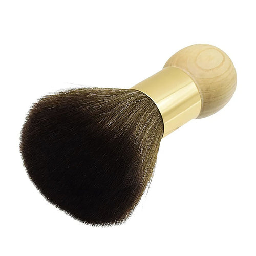 Brosses plumeau professionnelles, douces, manche en bois, 76356