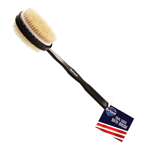 Barbasol Brosse de bain double face CBG1-1009-BLK 84355