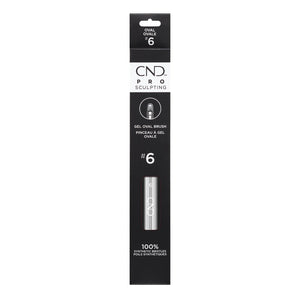 CND Pro Sculpting Gel Oval Brush #6 01768