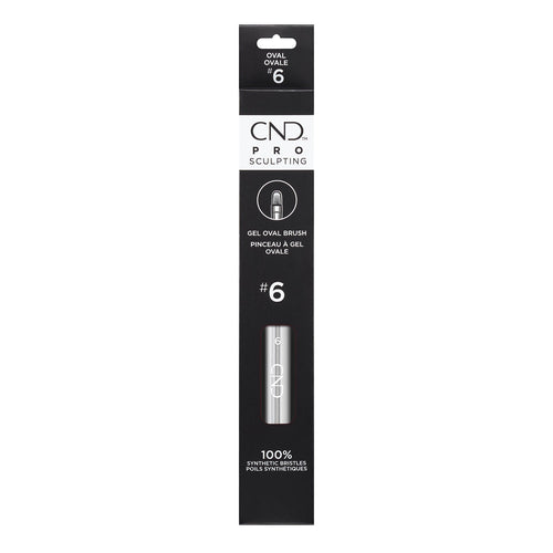 CND Pro Sculpting Gel Oval Brush #6 01768