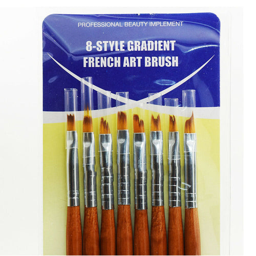 Berkeley 8 pinceaux Art français dégradé Ombre Style AB540