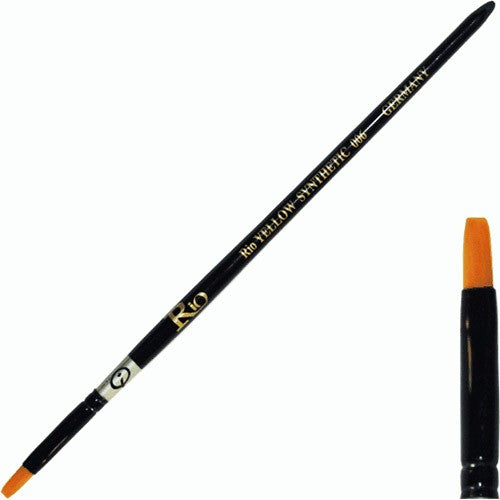 Pinceau Gel Synthétique Rio Yellow - Taille n°6 - GB206