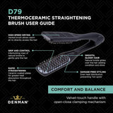 Brosse Lissante Thermo-Céramique Denman D079CERCC 00117
