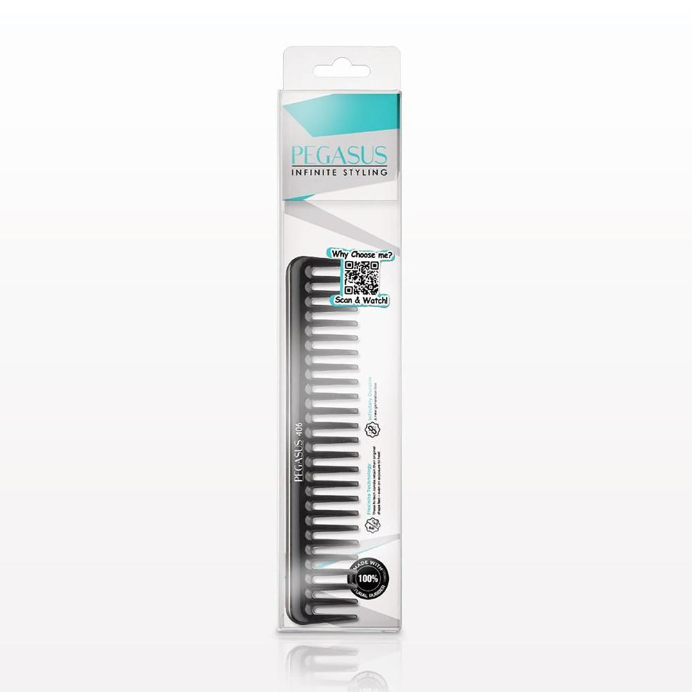 Peigne en caoutchouc dur Pegasus Infinite Styling PEG406C 02910