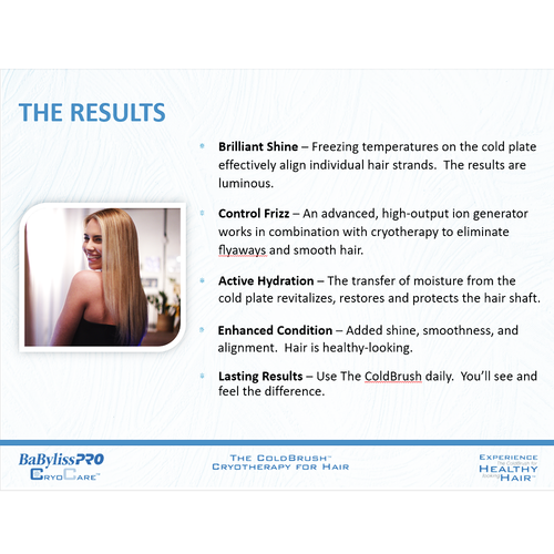 BaBylissPRO The Cold Brush Cryotherapy For Hair BNTCB1UCC