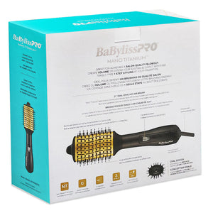 Brosse soufflante ovale ionique Nano Titanium BaBylissPRO 47659