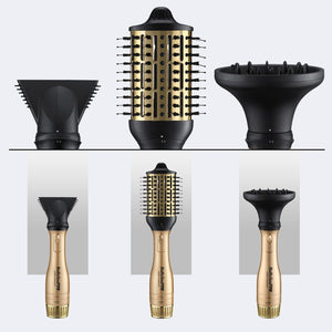BaBylissPRO NT Brosse Soufflante et Séchoir Détachables 3-EN-1 51253