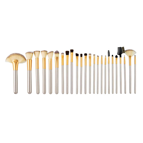 Zoe Ayla Ensemble de 24 pinceaux de maquillage professionnels 24-100-BE/00015