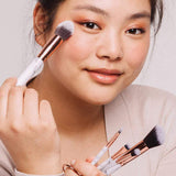 Zoe Ayla Ensemble de 7 pinceaux de maquillage en marbre 7-MARBRE-W/00134