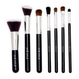 Zoe Ayla Ensemble de 7 pinceaux de maquillage Manche noir PRO-7-FACE/00769