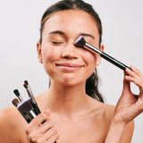 Zoe Ayla Ensemble de 7 pinceaux de maquillage Manche noir PRO-7-FACE/00769