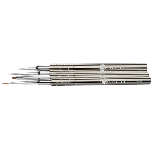 Kit de pinceaux Entity Nail Art 4 pièces - 5101809