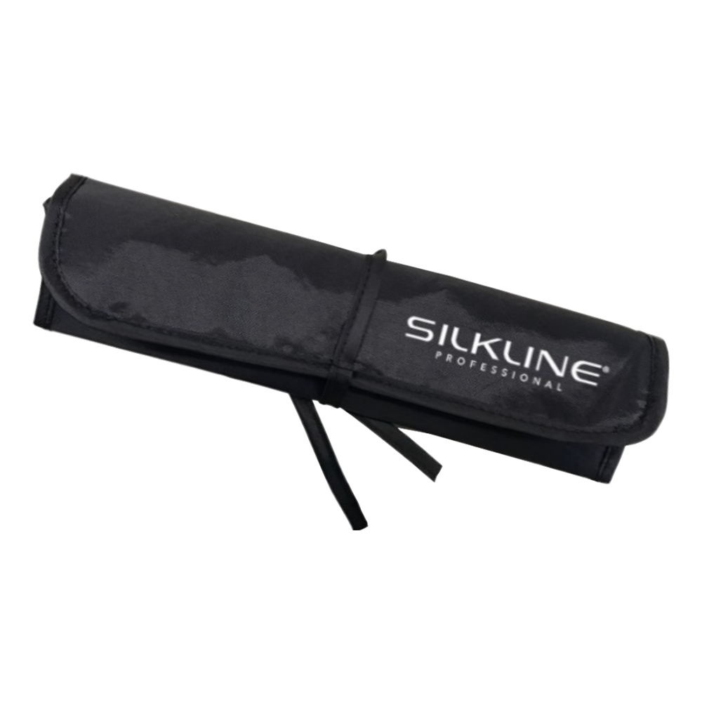 Silkline 8Pcs Makeup Brush Set With Pouch MKBRUSHSPC/02776