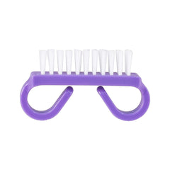 Dukal Nail Brush Purple Handle/White Nylon NB3381 01336