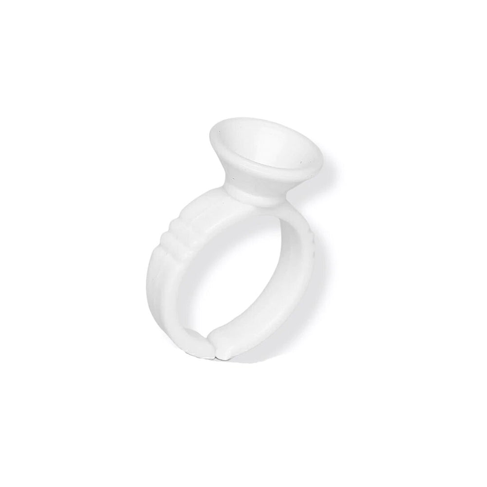 Silkline Anneaux jetables pour colle à cils 100 unités SLRINGC 02825
