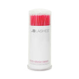 Coton-tiges micro-brosses roses JB, pointe moyenne 2 mm, 100 pièces JBA1055
