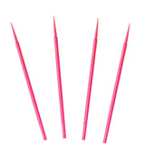 Coton-tiges micro-brosses roses JB, pointe moyenne 2 mm, 100 pièces JBA1055