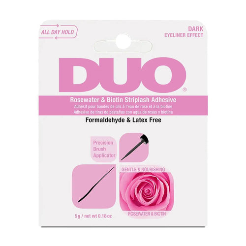DUO Rosewater & Biotin Striplash Adhesive 5 g - Dark 62197