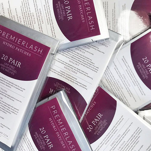 Premierlash Mini patchs oculaires hydrogels non pelucheux 20 paires 80036