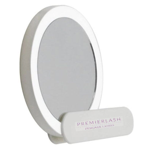 Miroir compact portable Premierlash à LED PL-209-PS 80679
