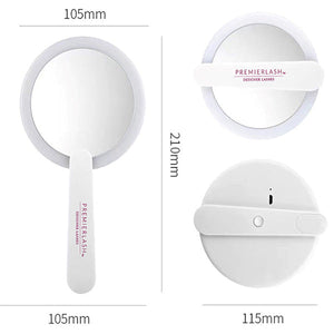 Premierlash  Portable LED Compact Mirror PL-209-PS 80679